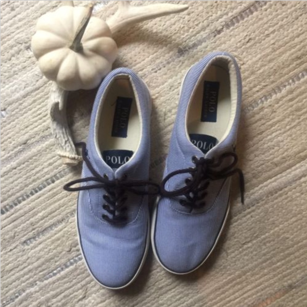 POLO RALPH LAUREN size 9M Men's Sport Boat Deck Shoes tennis athletic casual